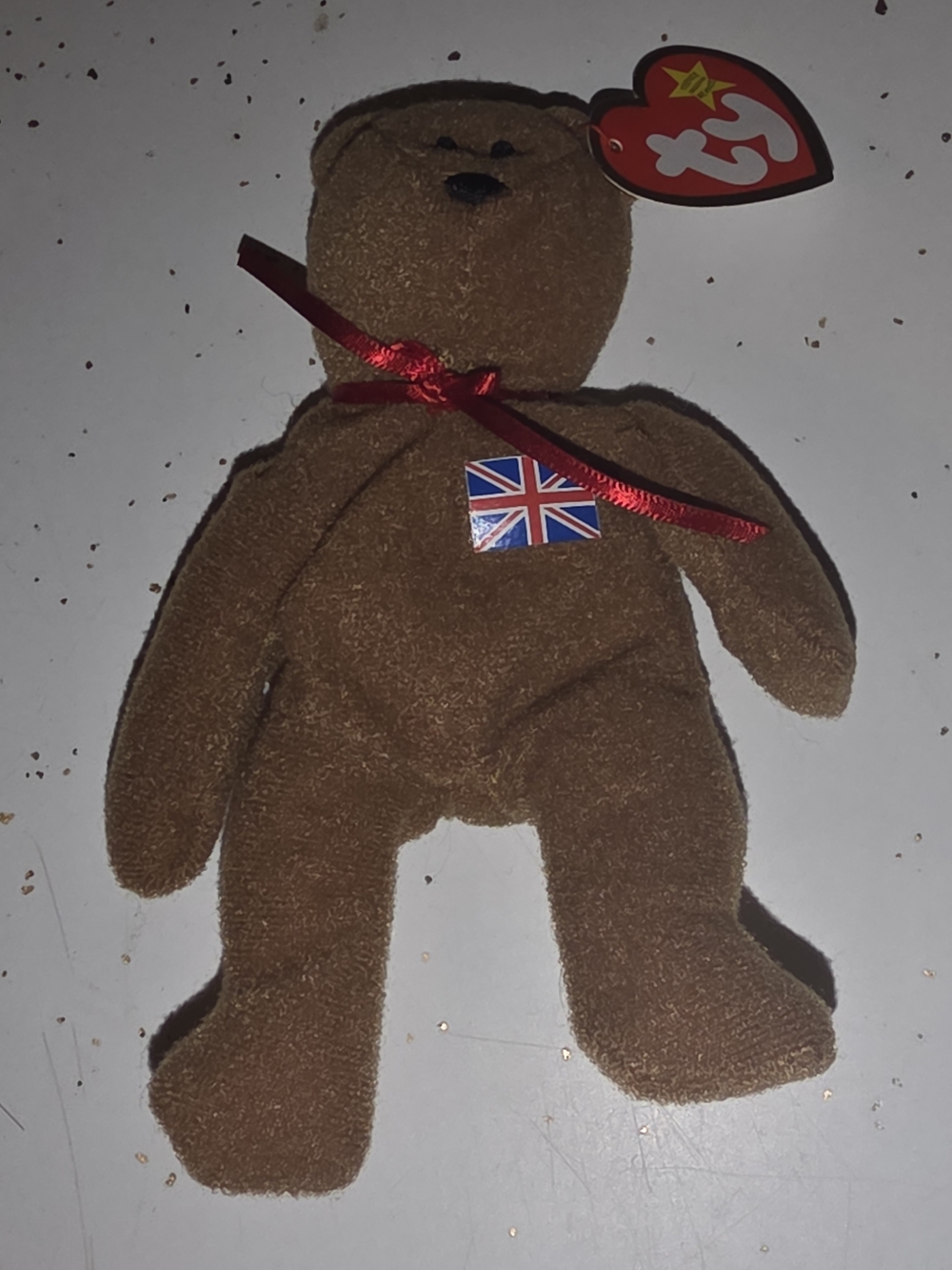 Ty Brown Teddy Bear Plush McDonalds Promo 1993 NWT